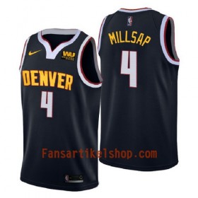 Denver Nuggets Trikot Paul Millsap 4 2018-2019 Nike Navy Swingman - Herren